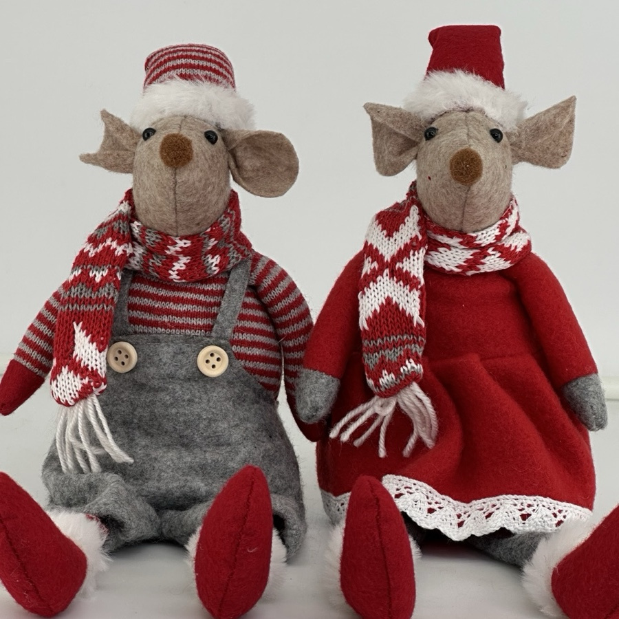 DECORATION MOUSE COUPLE 2ass