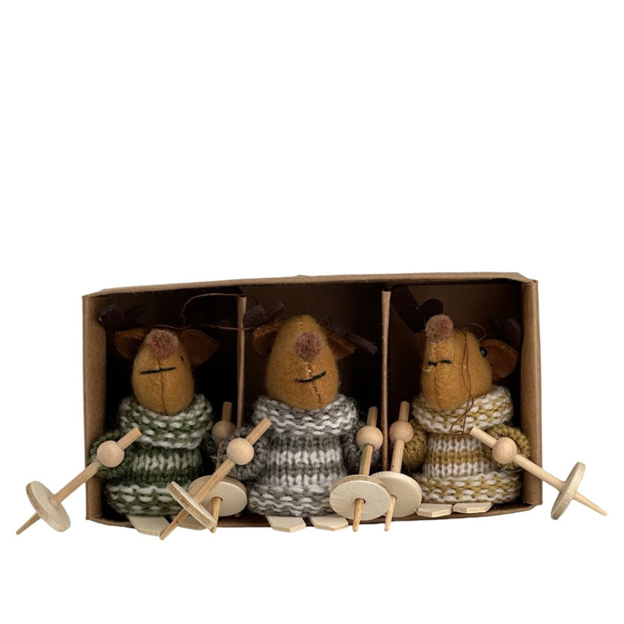 HANGING DEER SWISH 3set