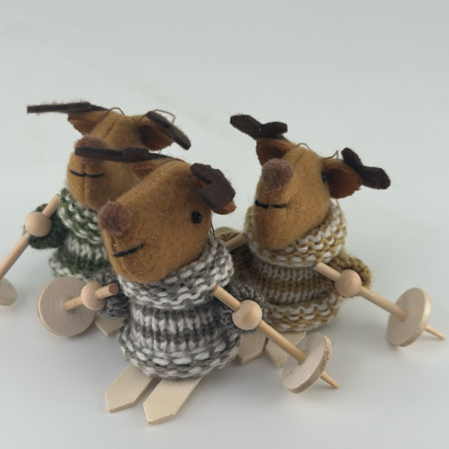 HANGING DEER SWISH 3set