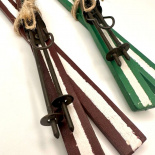 ORNAMENT GLIDER SKIS 2mix GREEN RED ORNAMENT GLIDER SKIS 2mix GREEN RED
