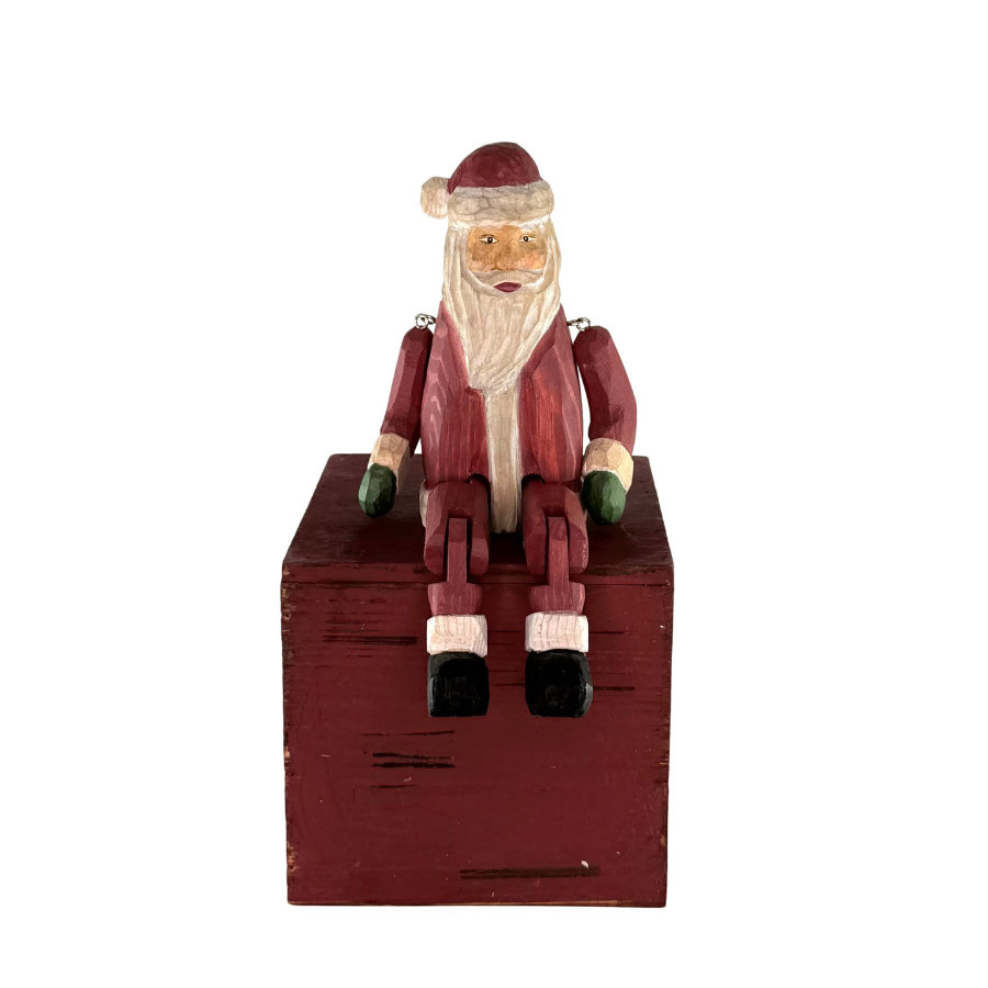 DECORATION CARVED SANTA
