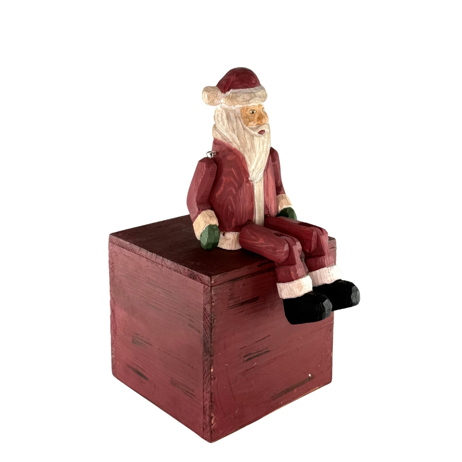 DECORATION CARVED SANTA