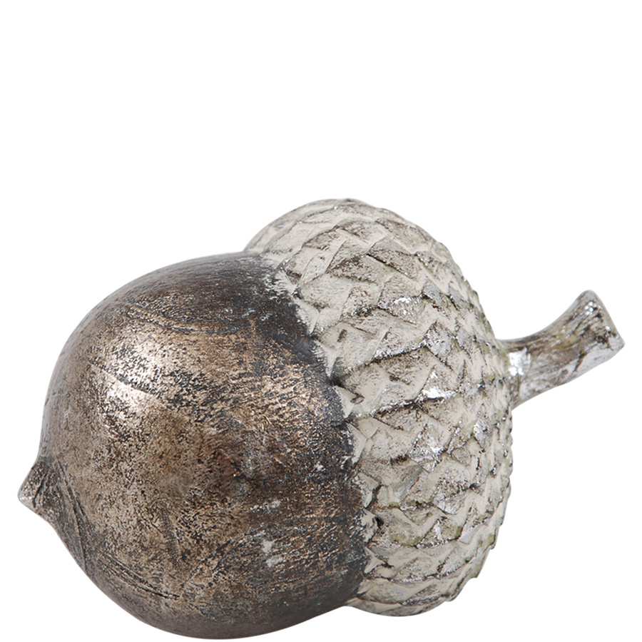 ACORN DECORATION EARL SILVER SMALL