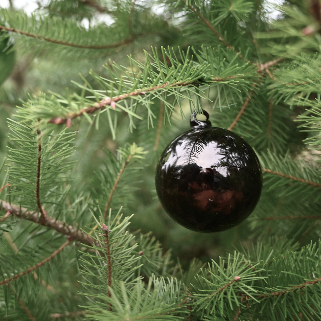 ORNAMENT SHEERE BROWN SMALL