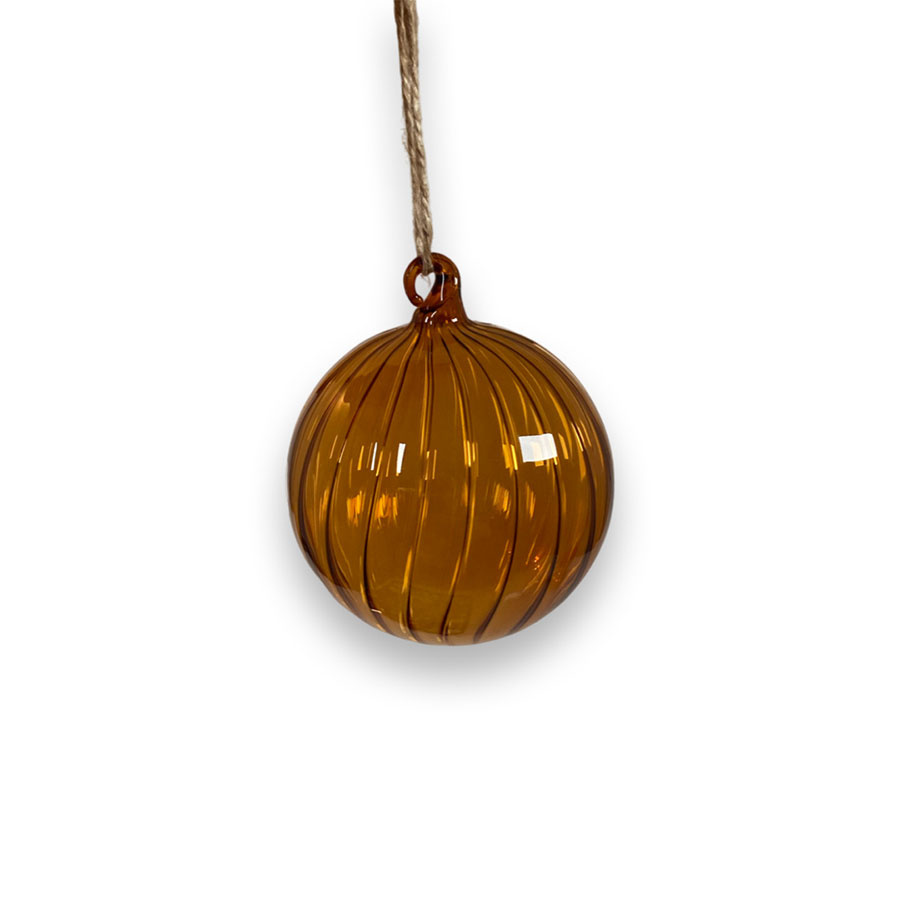 ORNAMENT SHEERE SWIRL OCRA SMALL