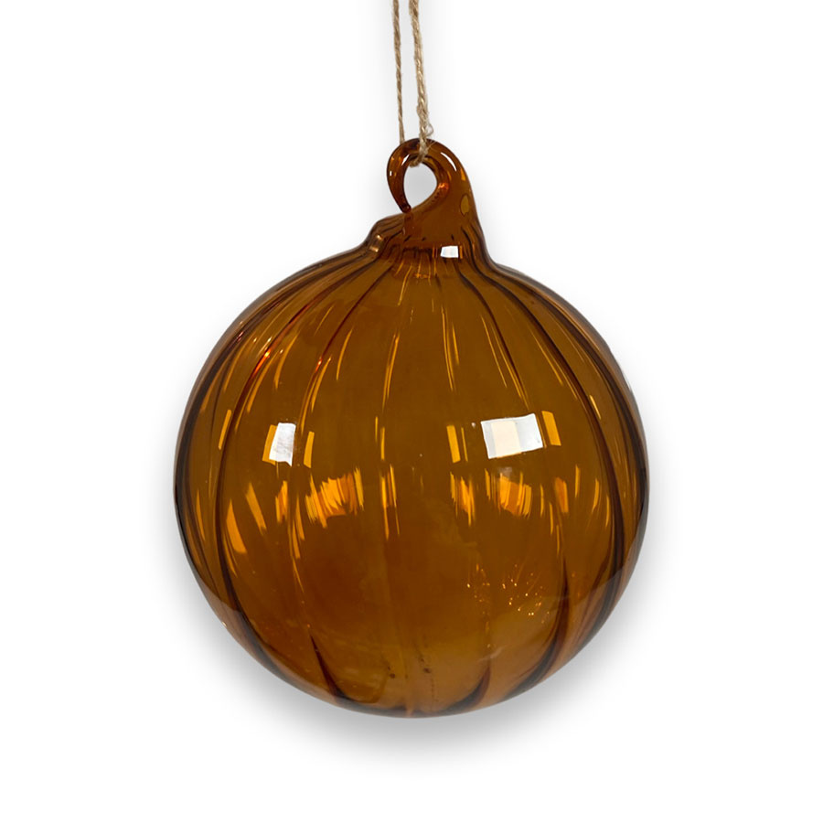 ORNAMENT SHEERE SWIRL OCRA LARGE