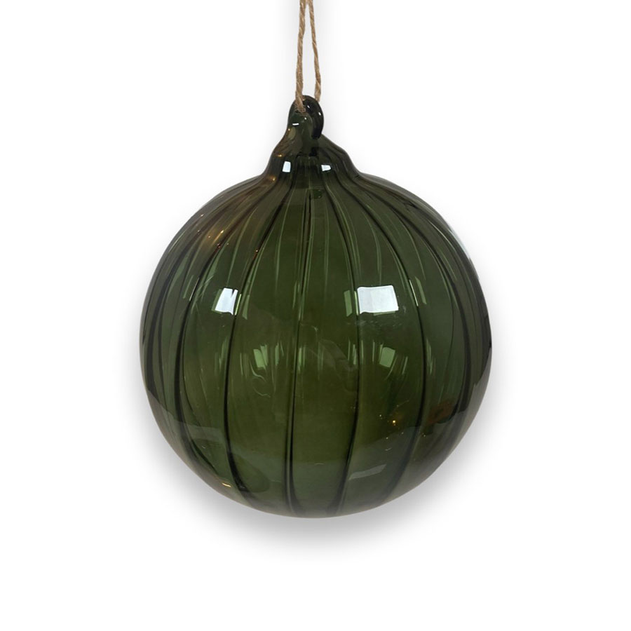 ORNAMENT SHEERE SWIRL MOSS LARGE