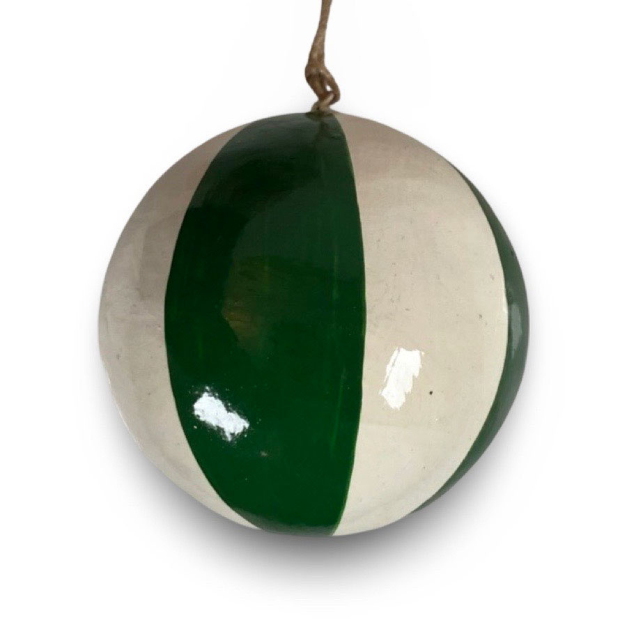 HANDPAINTED ORNAMENT BILL GREEN