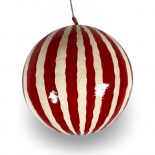 HANDPAINTED ORNAMENT BELL RED HANDPAINTED ORNAMENT BELL RED