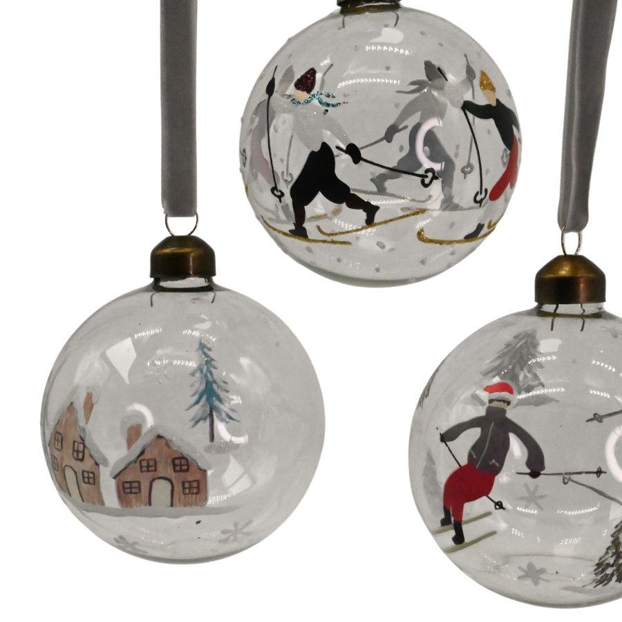 ORNAMENT CLEAR SLOPES-L
