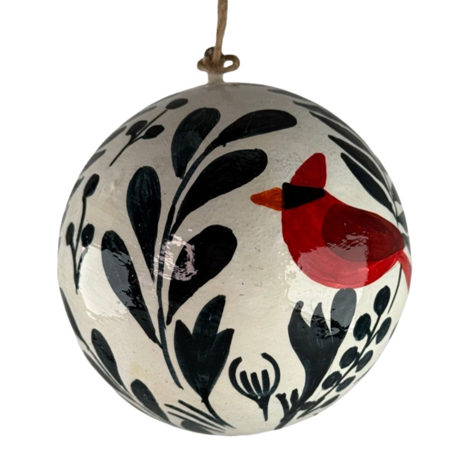 HANDPAINTED ORNAMENT BIRD