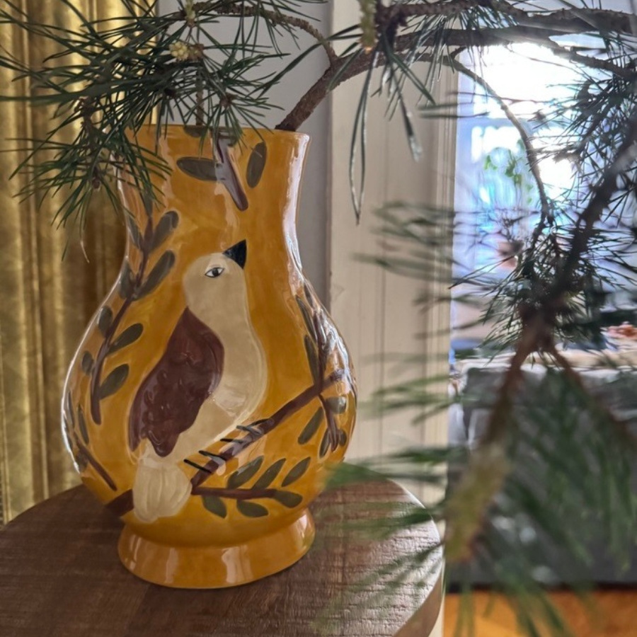 VASE HONEY BIRD