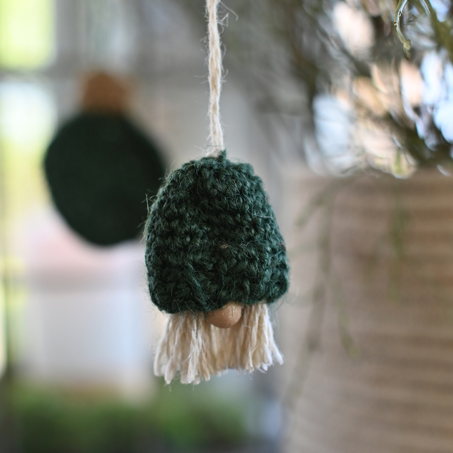 ORNAMENT CHROCHET SANTA  SMALL