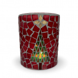 CANDLE HOLDER MOSAIK TREE M CANDLE HOLDER MOSAIK TREE M