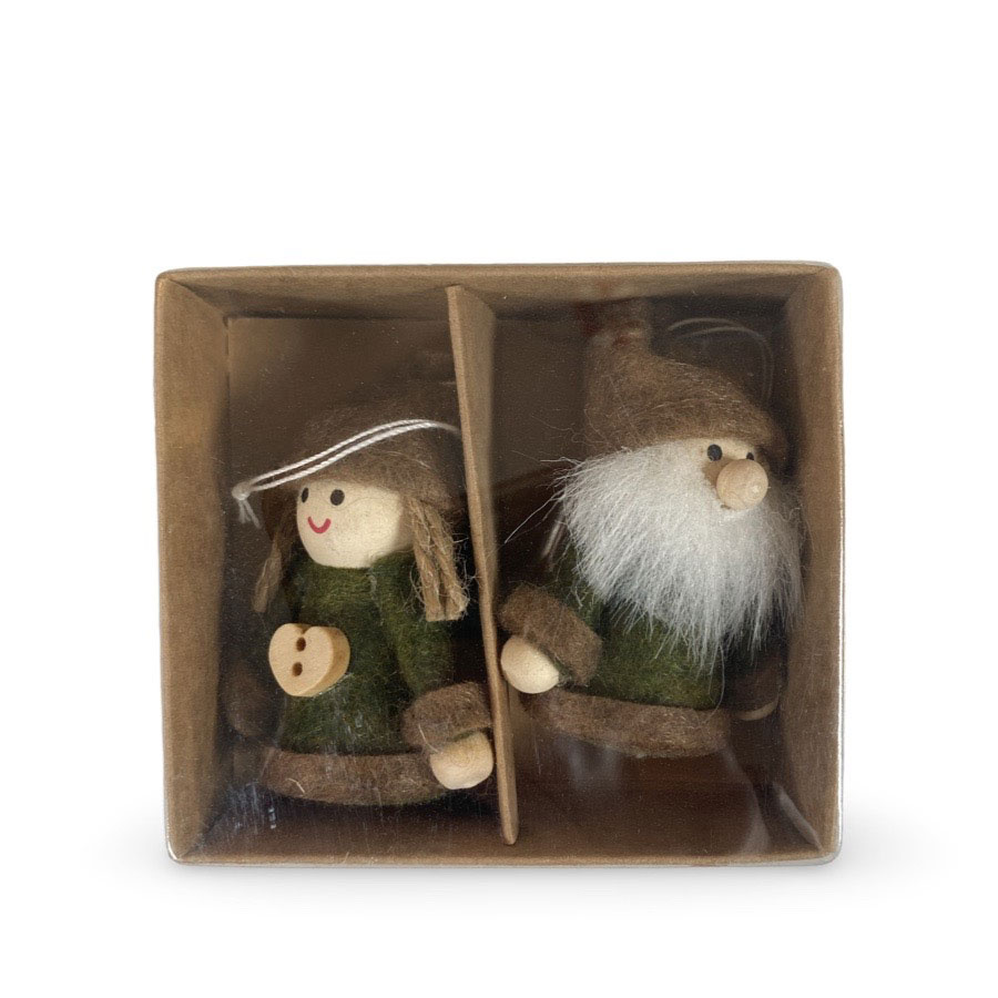 HANGING SANTA FRIENDS