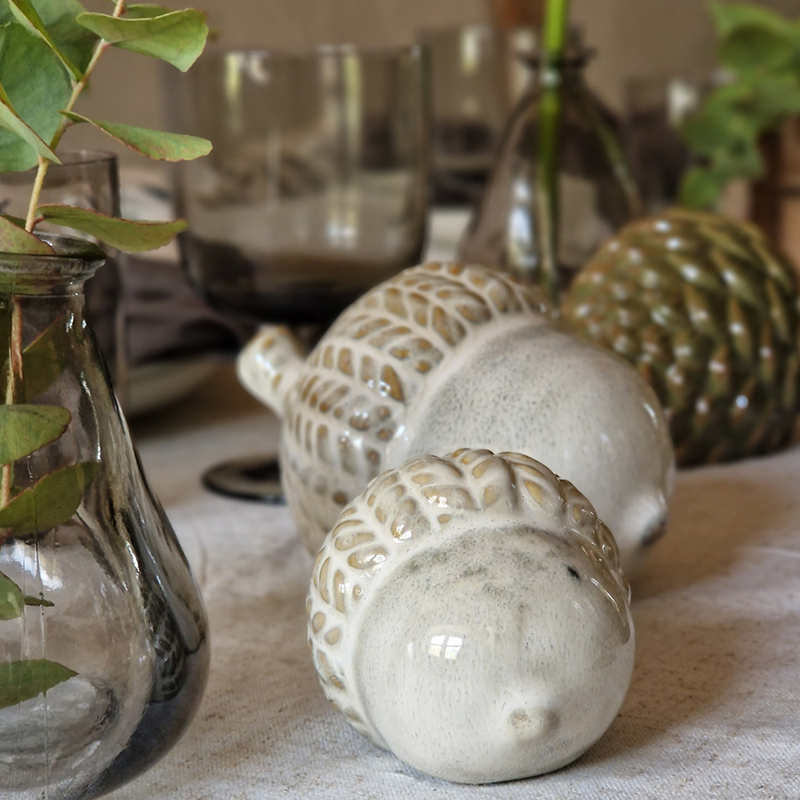 DECORATION ACORN LEX L