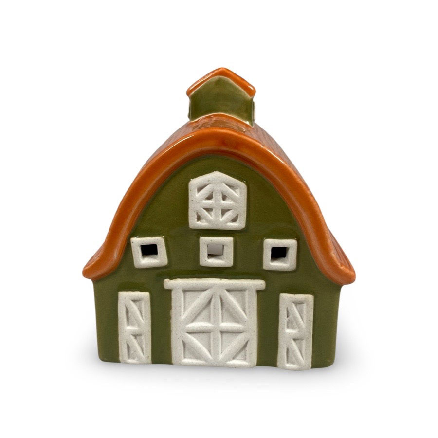 CANDLE HOLDER FARM GREEN