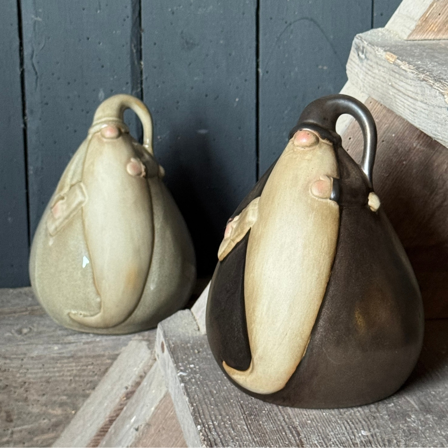 DECORATION GNOME DARK GOLD L