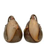 DECORATION GNOME BROWN M 2 set DECORATION GNOME BROWN M 2 set