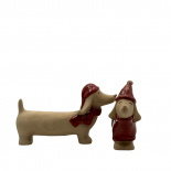 DECORATION COZY DACHSHUND L DECORATION COZY DACHSHUND L