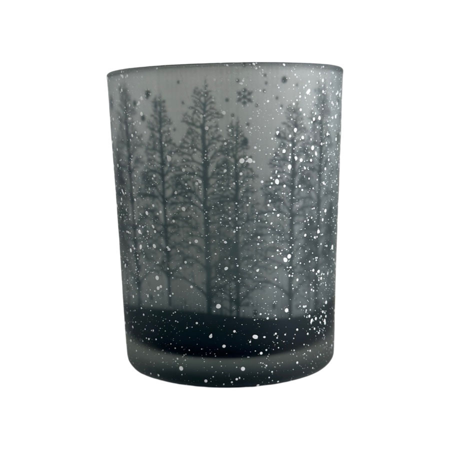CANDLE HOLDER COLD FOREST L