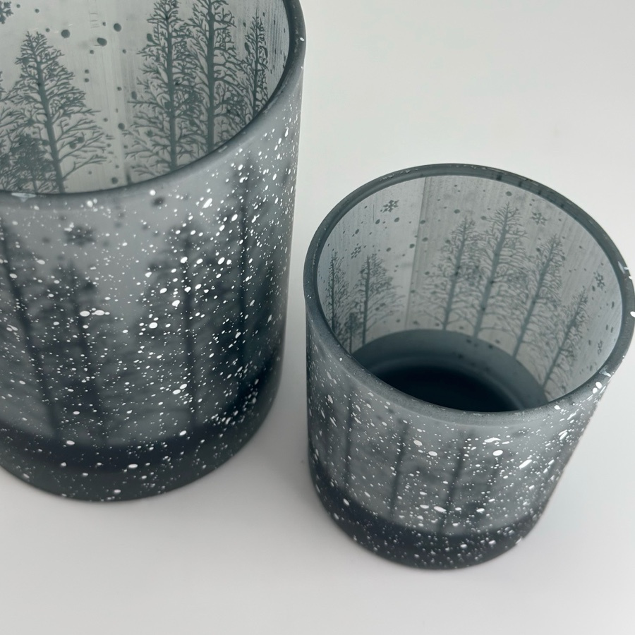 CANDLE HOLDER COLD FOREST M