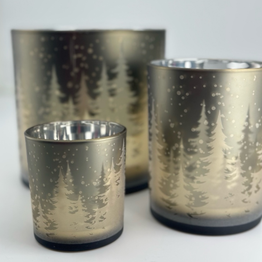 CANDLE HOLDER WOODLAND S