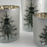 CANDLE HOLDER SOLO GREEN L CANDLE HOLDER SOLO GREEN L