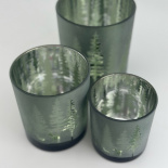 CANDLE HOLDER PINE FORREST M CANDLE HOLDER PINE FORREST M