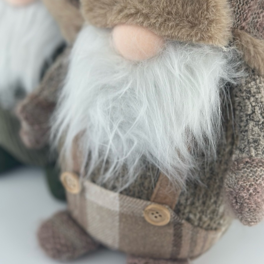 DECORATION SANTA GOTTFRID BROWN