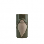 CANDLE HOLDER SANTA TEA MOSS S CANDLE HOLDER SANTA TEA MOSS S