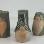 CANDLE HOLDER SANTA TOPP MOSS CANDLE HOLDER SANTA TOPP MOSS