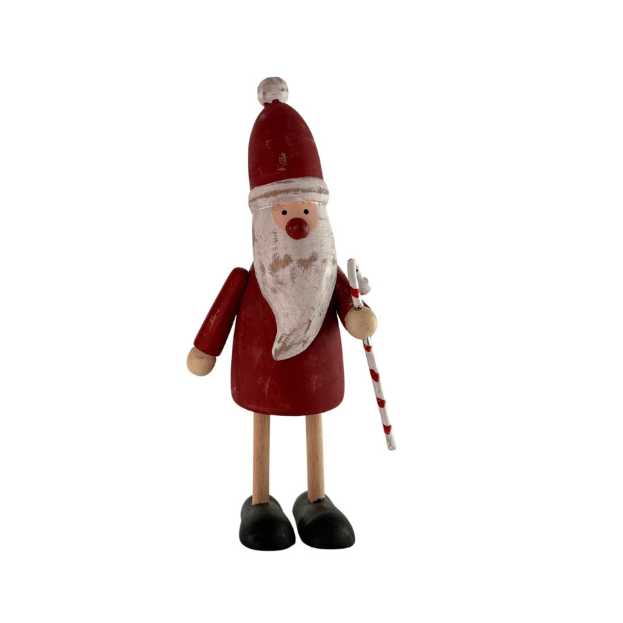 DECORATION YULE SANTA CANDY CANE