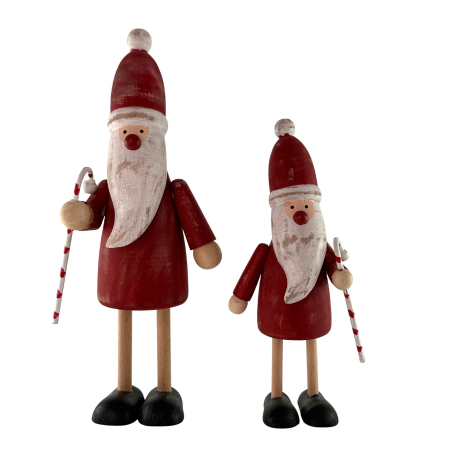 DECORATION YULE SANTA CANDY CANE