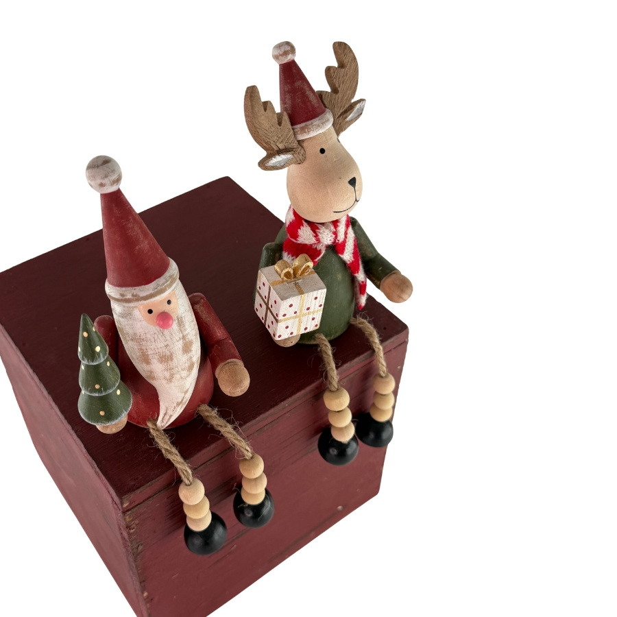ORNAMENT YULE  COMPANIOS 2 set