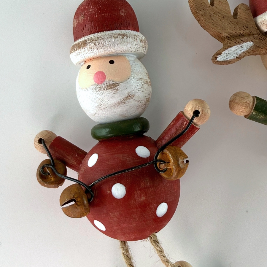 ORNAMENT YULE  FESTIVE FRIENDS 2 set