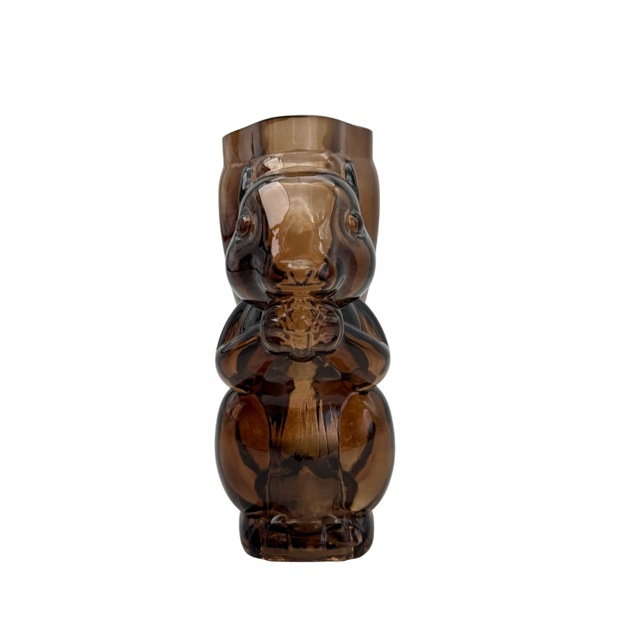 GLASS VASE SQUIRREL