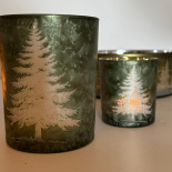 CANDLE HOLDER FORESTLIGHT GREEN M CANDLE HOLDER FORESTLIGHT GREEN M
