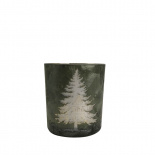 CANDLE HOLDER FORESTLIGHT GREEN S CANDLE HOLDER FORESTLIGHT GREEN S