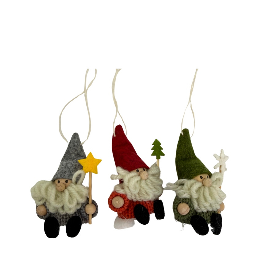 HANGING MUSHY GNOMES 2set