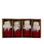 HANGING LITTLE EARFLAP GNOME 4set HANGING LITTLE EARFLAP GNOME 4set
