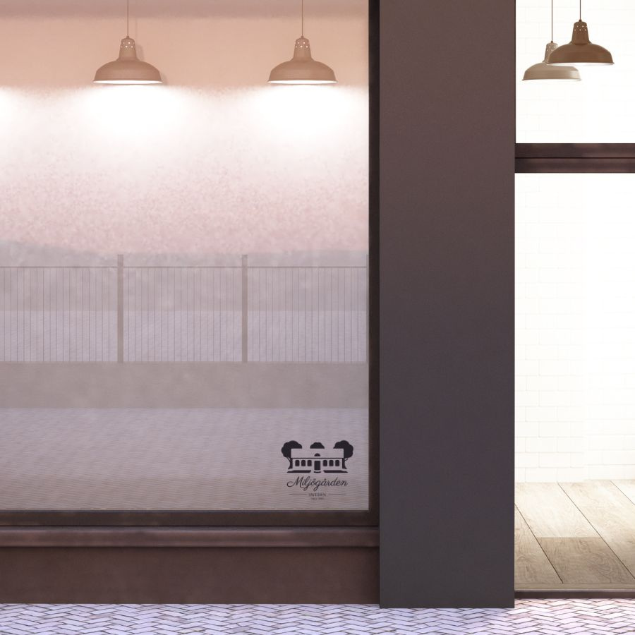 WINDOW DECAL MILJÖGÅRDEN